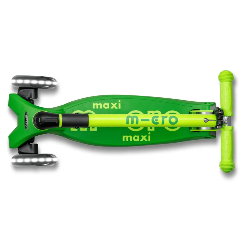 Micro – Maxi Deluxe Taitettava LED, Neon Green