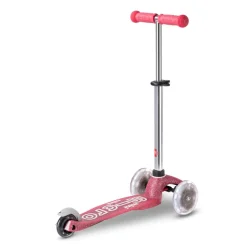 Micro potkulauta - Mini Deluxe Glitter LED, pinkki