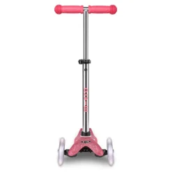 Micro potkulauta - Mini Deluxe Glitter LED, pinkki