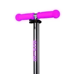 Micro potkulauta - Mini Deluxe Glow LED Plus, pink