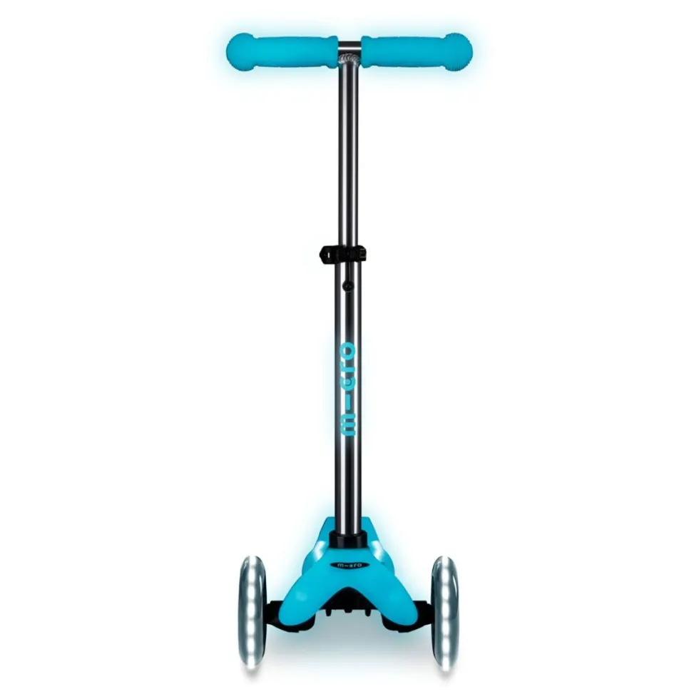 Micro potkulauta - Mini Deluxe Glow LED Plus, turk
