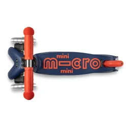 Micro potkulauta - Mini Deluxe LED, sininen