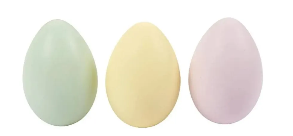Muoviset pääsiäismunat - Pastelli, 12 kpl