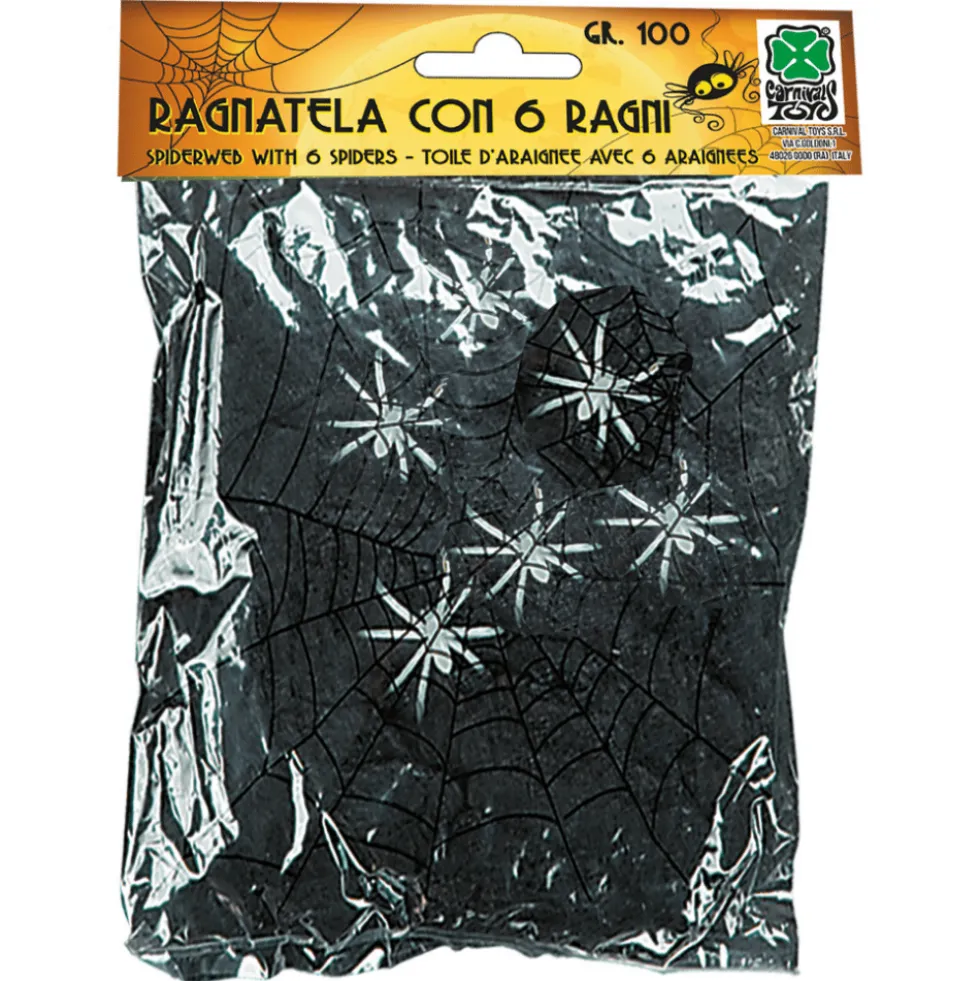 Musta seitti, jossa hämahäkkejä, 100 g