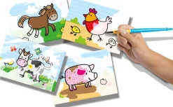 My First - Maalaa vedellä, Maatilan eläimet