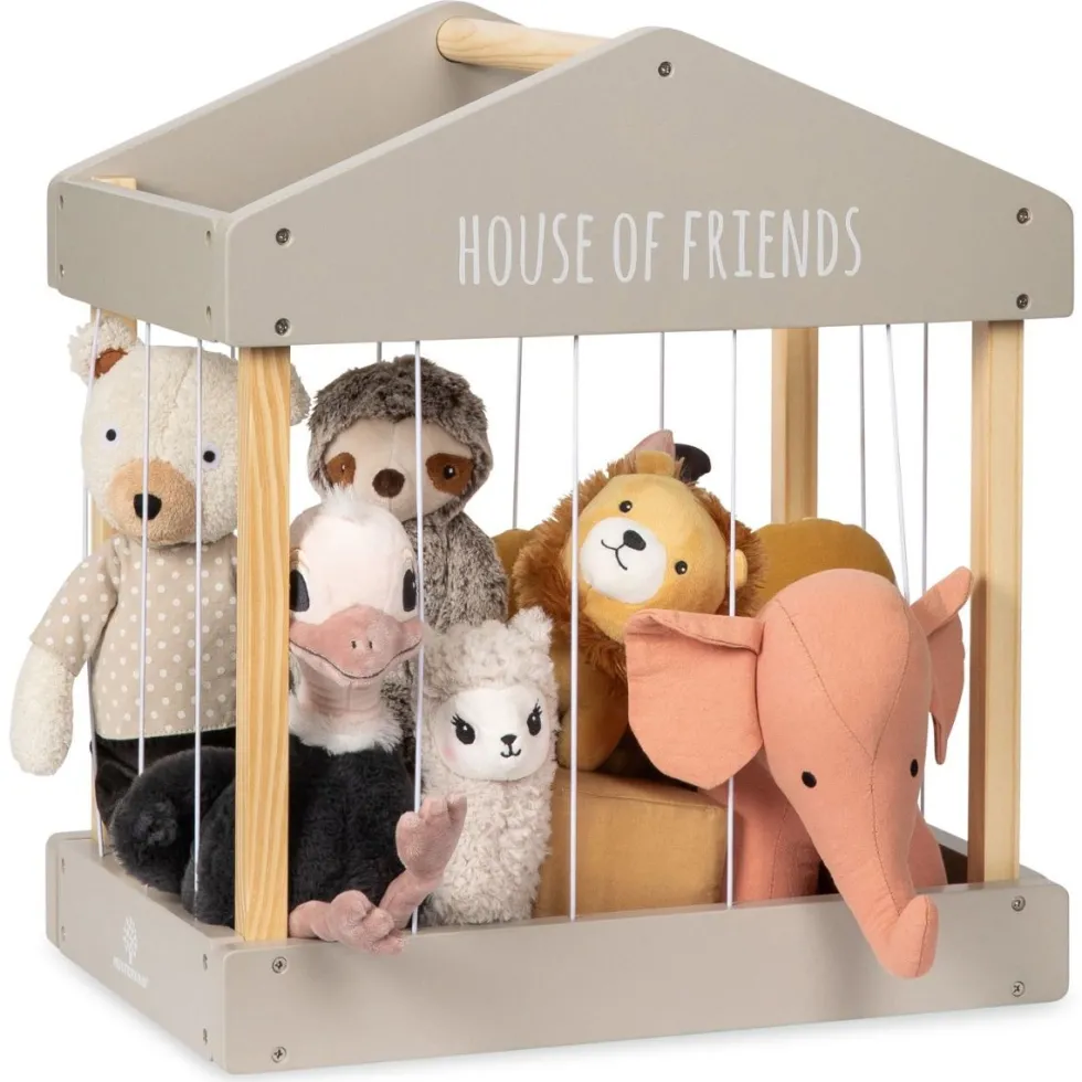 Nallen talo - House of Friends (harmaa)