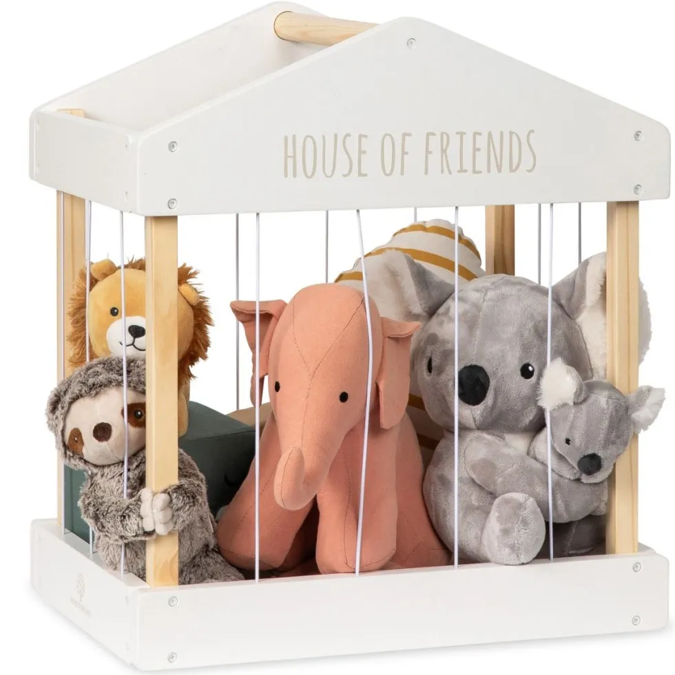 Nallen talo - House of Friends (valkoinen)