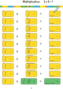 newméro palikat tehtävävihko, 8-10 v.