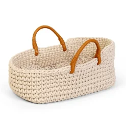 Nuken neulottu koppa - nukelle 30 cm
