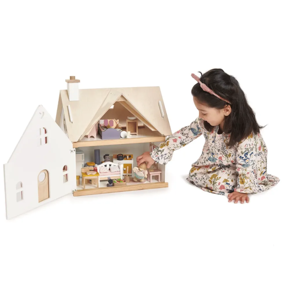 Nukkekoti - Cottontail Cottage (sis. huonekalut)