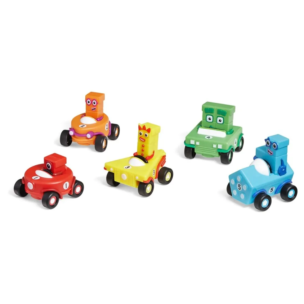 Numberblocks – Ajoneuvosetti (1–5)