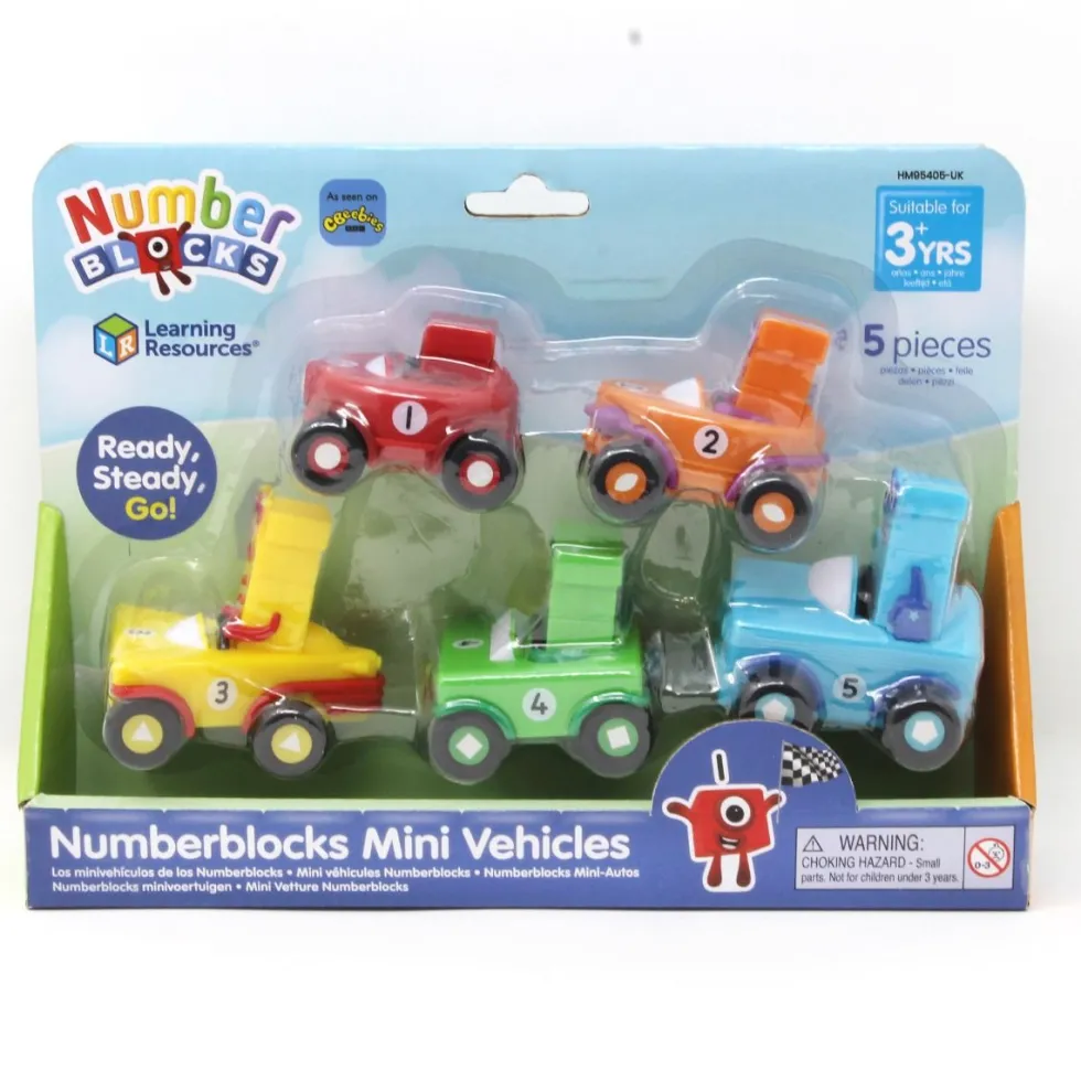 Numberblocks – Ajoneuvosetti (1–5)
