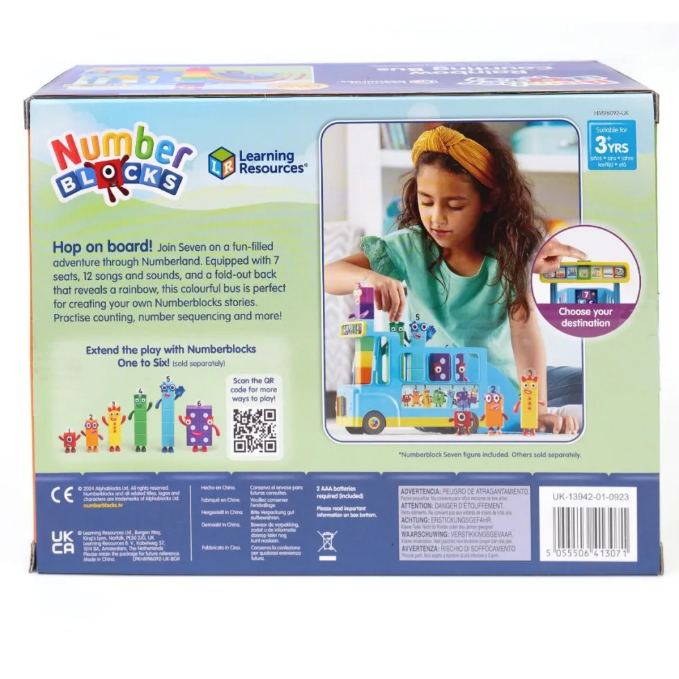 Numberblocks aktiviteettisetti - Bussi