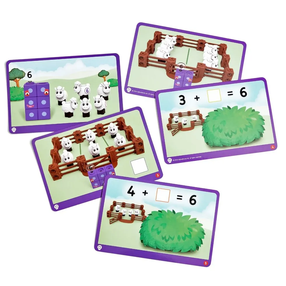 Numberblocks aktiviteettisetti - Lammastila