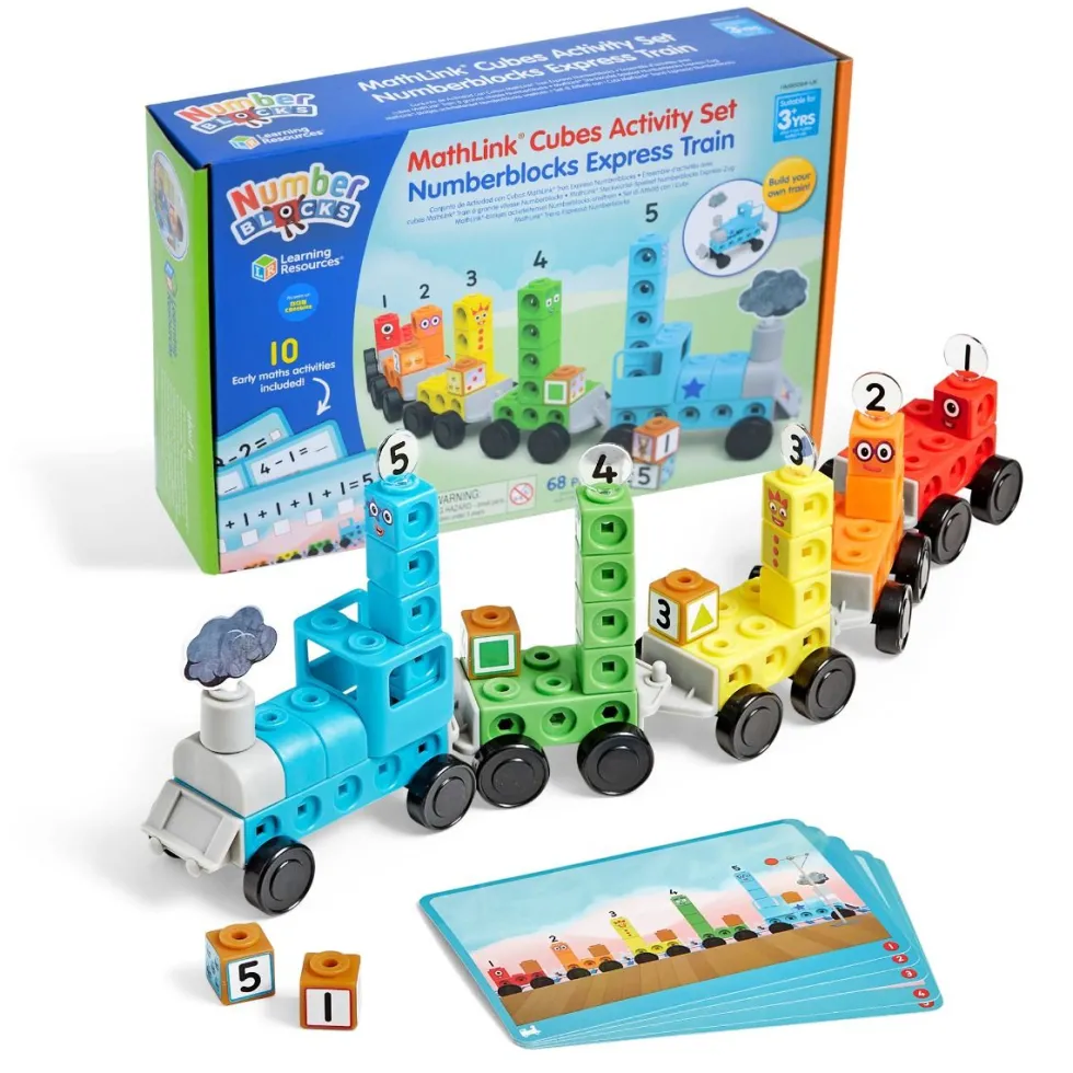 Numberblocks aktiviteettisetti - Pikajuna