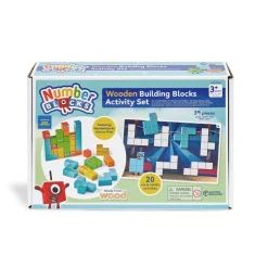 Numberblocks-aktiviteettisetti (puinen)