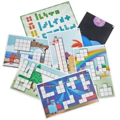 Numberblocks-aktiviteettisetti (puinen)