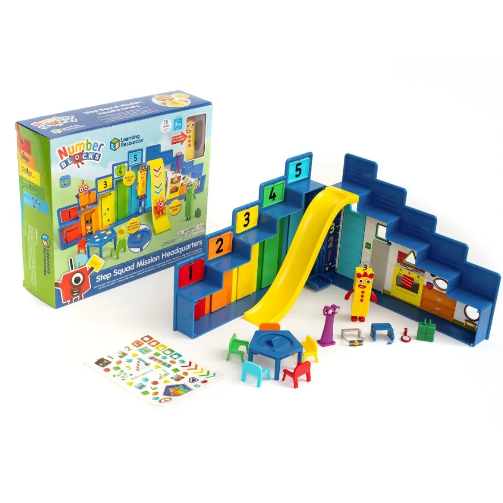 Numberblocks - Leikkisetti, päämaja