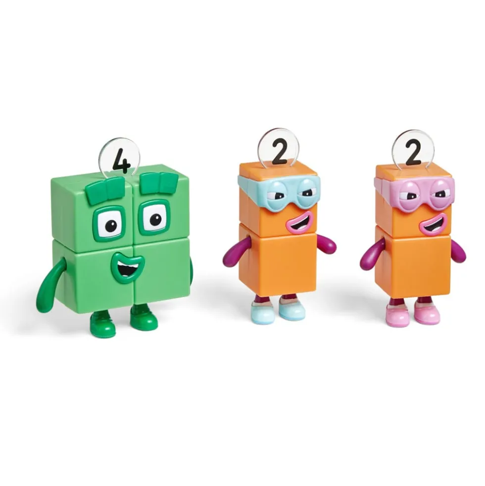 Numberblocks - Neljä ja Kaksoset Kaksi ja Kaksi