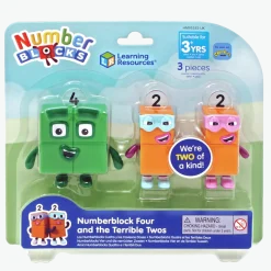 Numberblocks - Neljä ja Kaksoset Kaksi ja Kaksi