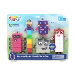 Numberblocks - Numerot 6-10