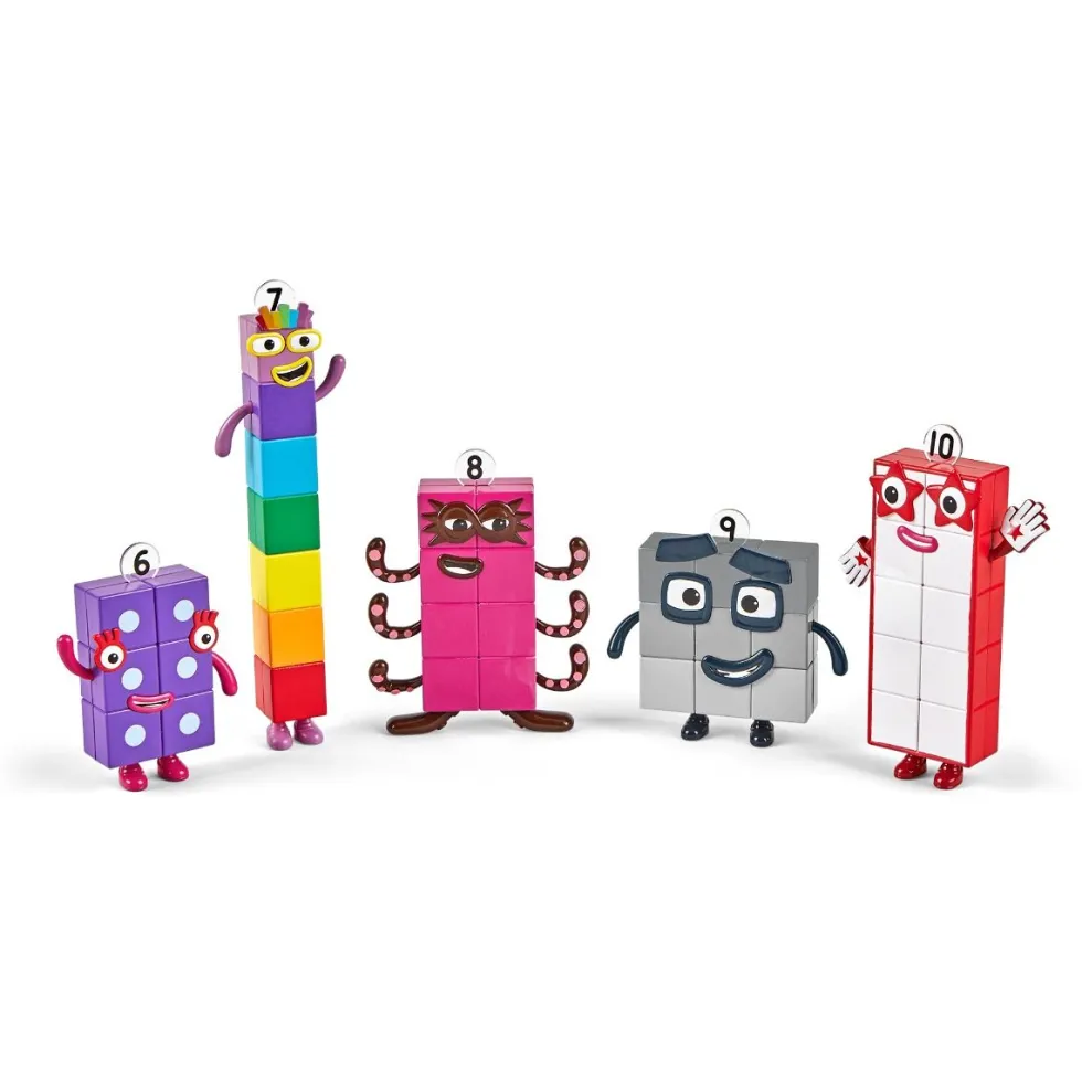 Numberblocks - Numerot 6-10