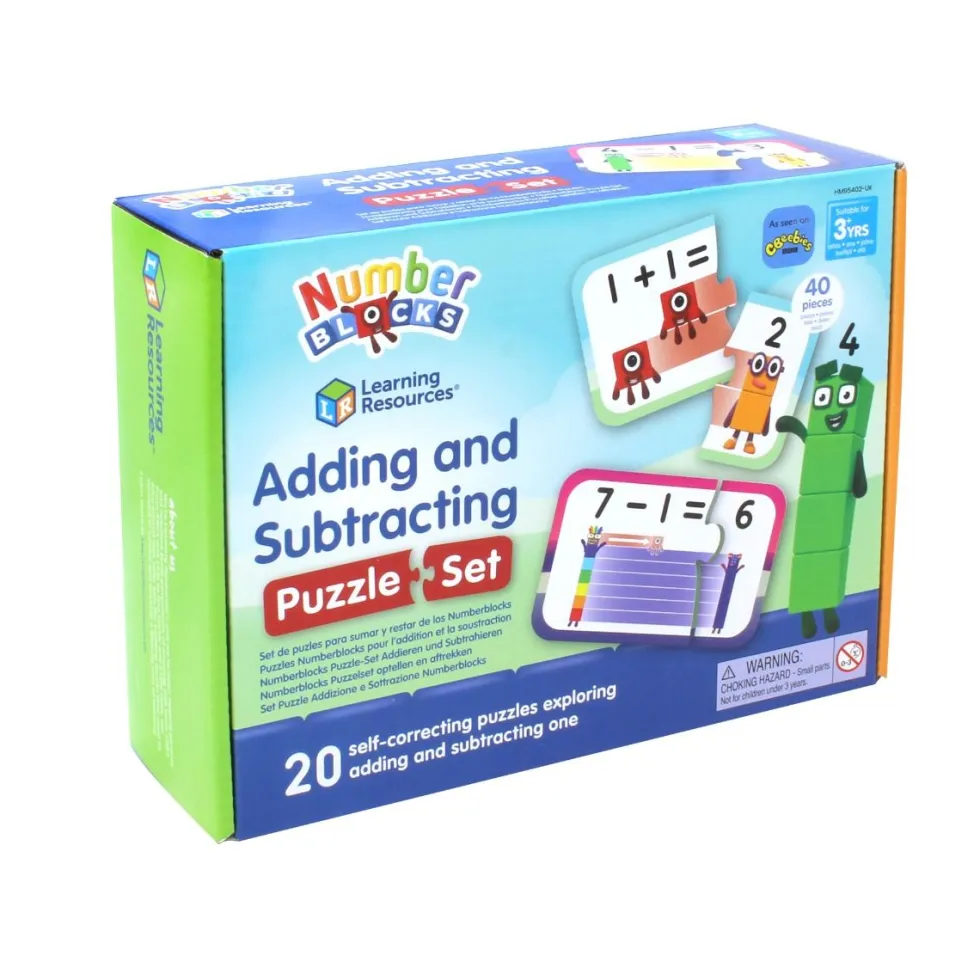 Numberblocks - Palapeli plus- ja miinuslaskuilla