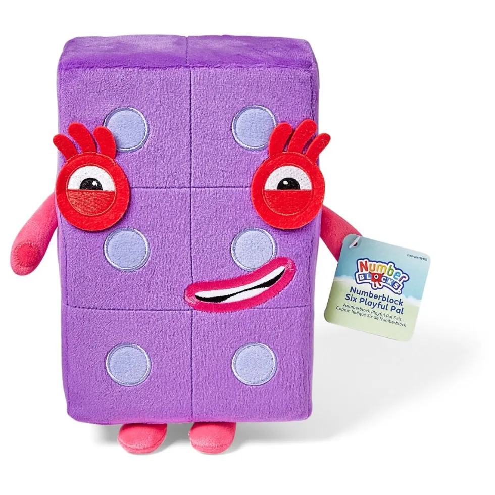 Numberblocks pehmolelu - Kuusi