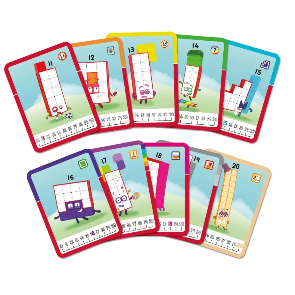 Numberblocks toimintasetti - Numerot 11-20