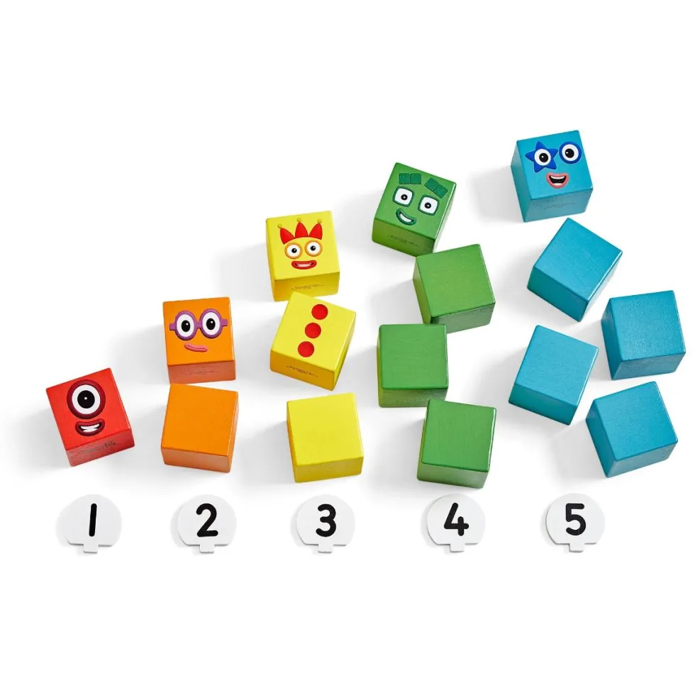 Numberblocks - Viisi kaverusta (puuta)