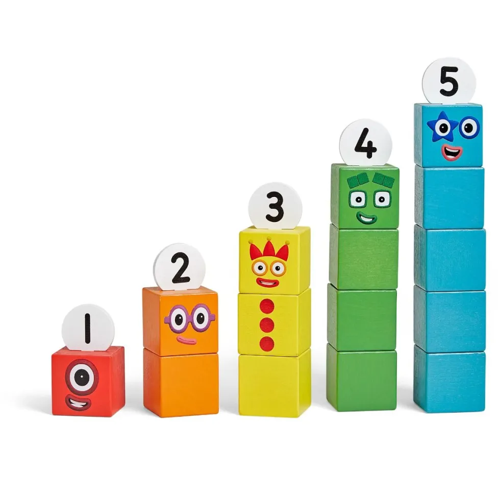 Numberblocks - Viisi kaverusta (puuta)