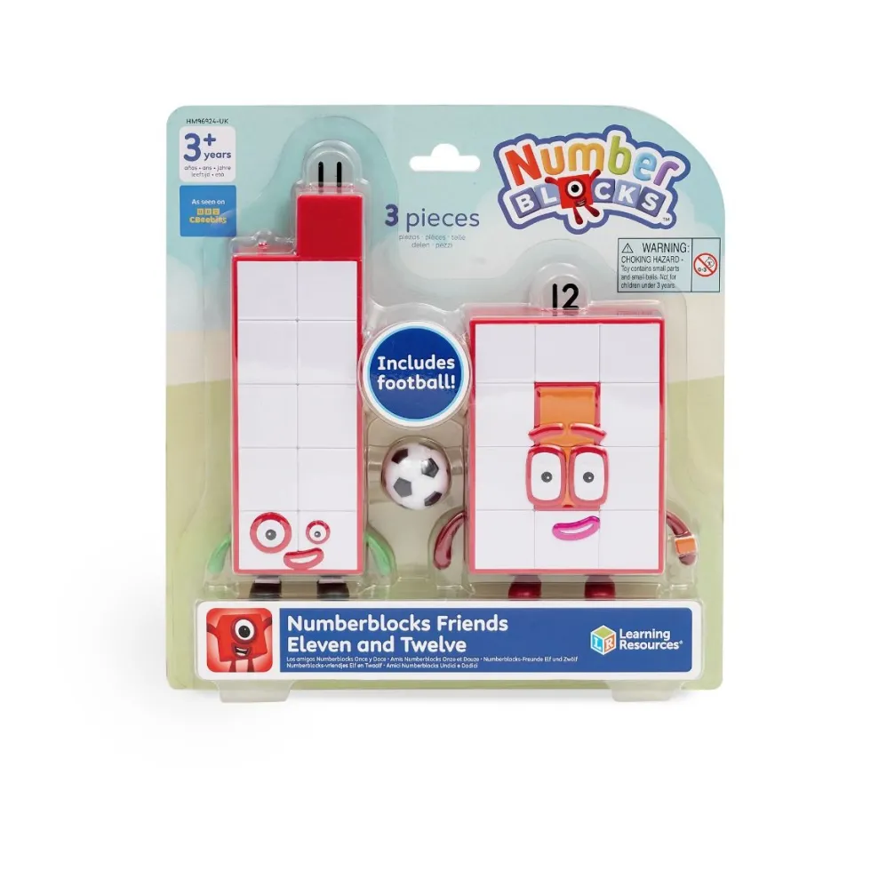 Numberblocks - Ystävät Yksitoista ja Kaksitoista