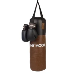 Nyrkkeilysetti hanskoilla, 15 kg - Retro