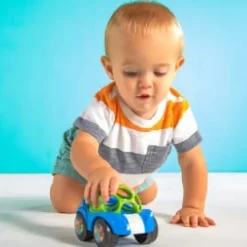 Oball - Rattle & Roll -auto, sininen
