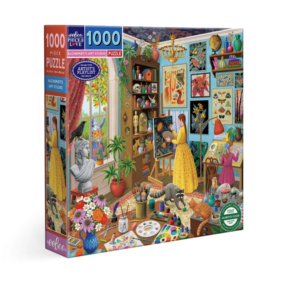 Palapeli, 1 000 palaa – Alchemist's Art Studio