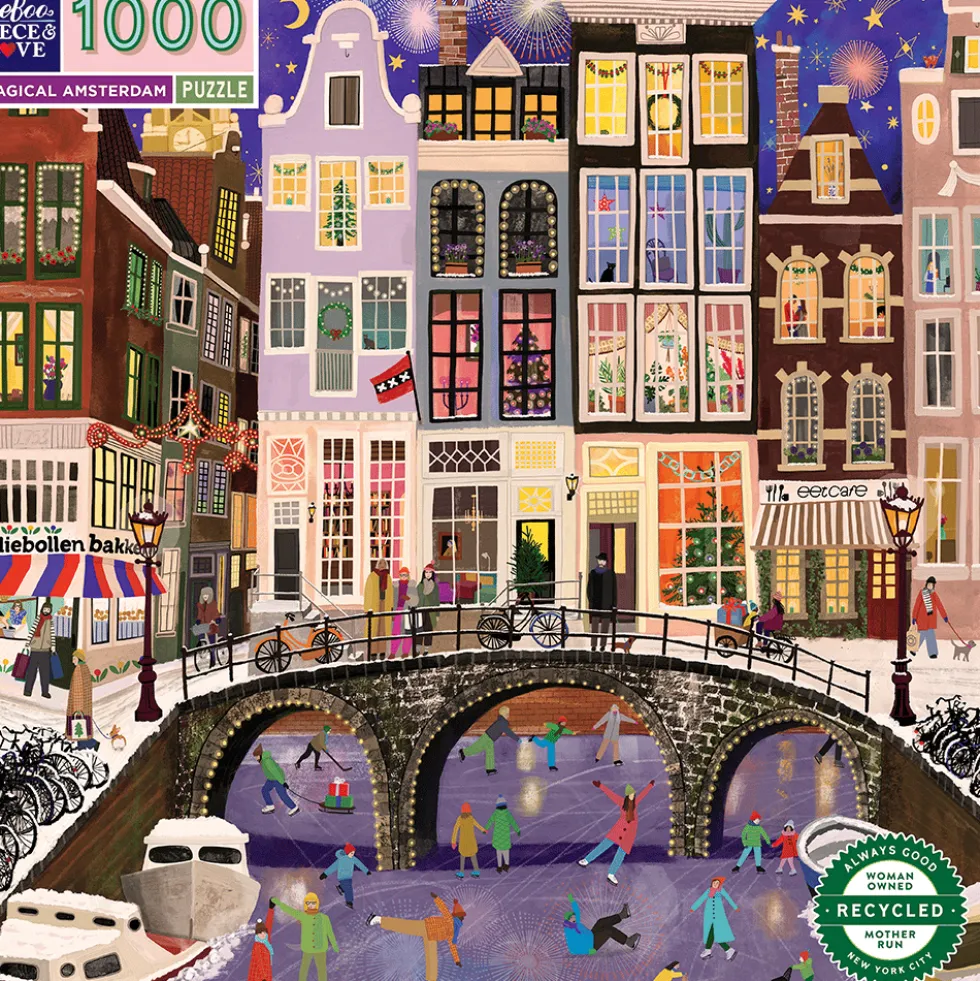 Palapeli, 1 000 palaa – Amsterdam