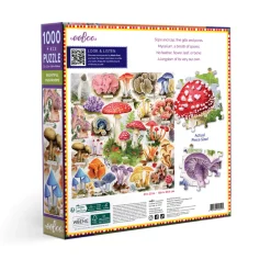 Palapeli, 1000 palaa – Bountiful Mushrooms