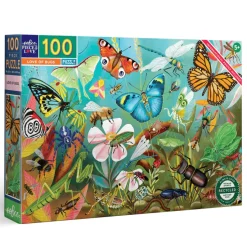 Palapeli, 100 palaa – Hyönteiset