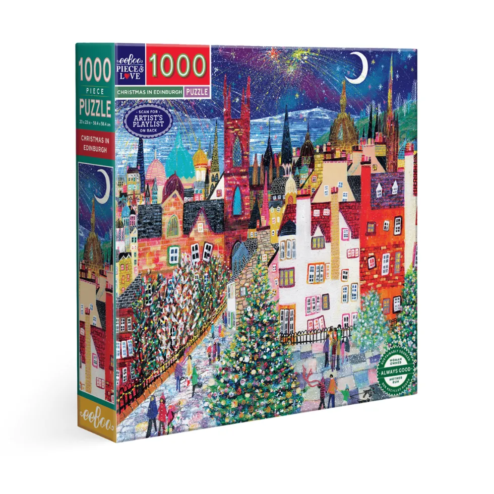 Palapeli, 1 000 palaa – Joulu Edinburghissa