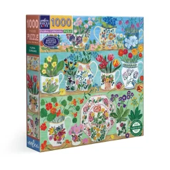 Palapeli, 1 000 palaa – Kukallinen kaappi