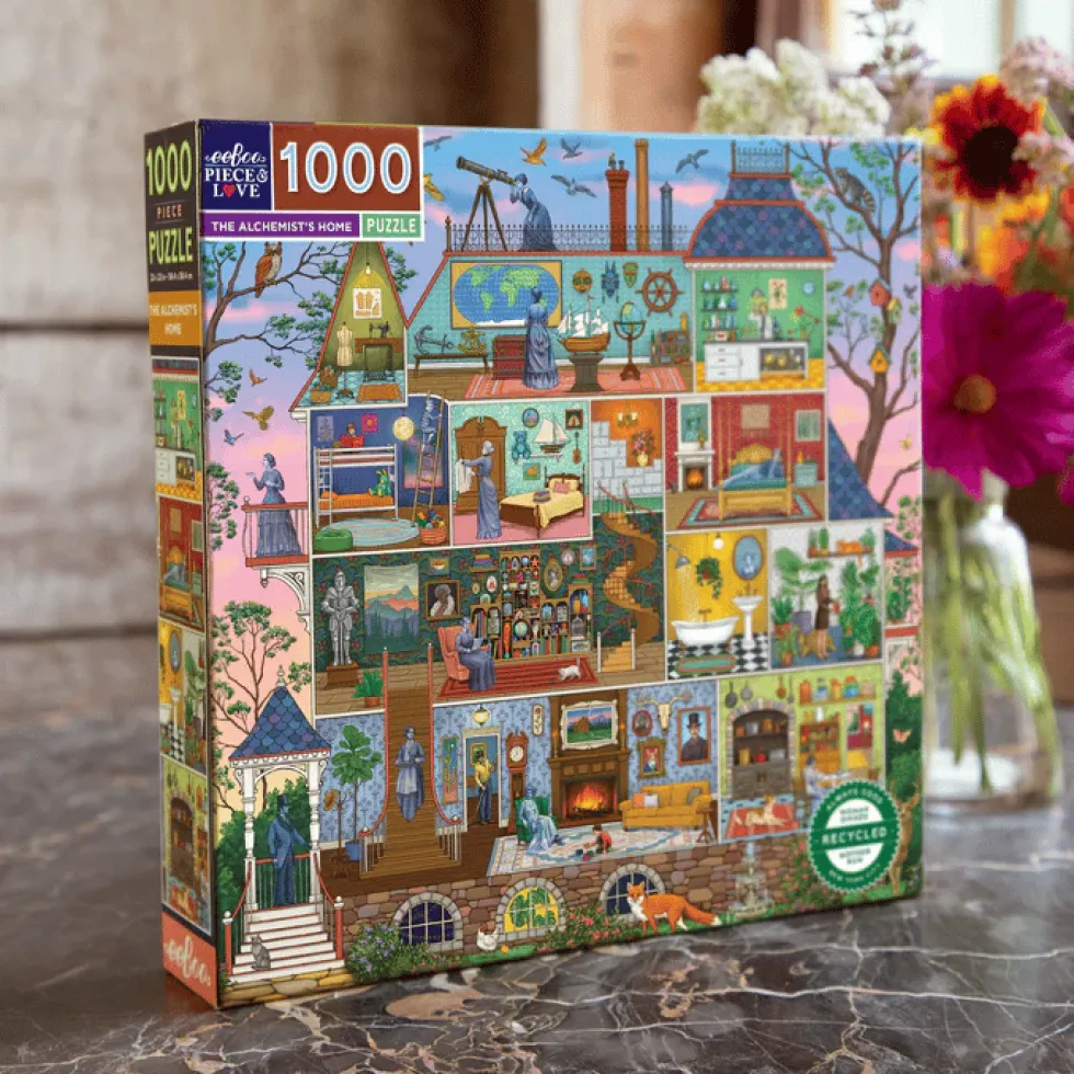 Palapeli, 1 000 palaa – The Alchemist's Home