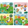 Palapeli puusta - Neljä vuoden aikaa, 4 x 6 palaa