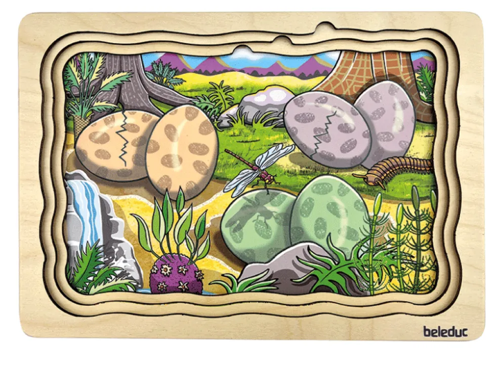 Palapelisetti - Dinosaurukset, 4kpl, 45 osaa
