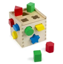 Palikkalaatikko, geometriset palikat