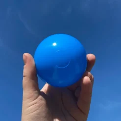 Pallomeripallot Ø7 cm - Kirkkaan sininen, 100 kpl