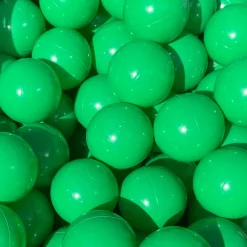 Pallomeripallot Ø7 cm - Kirkkaan vihreä, 100 kpl