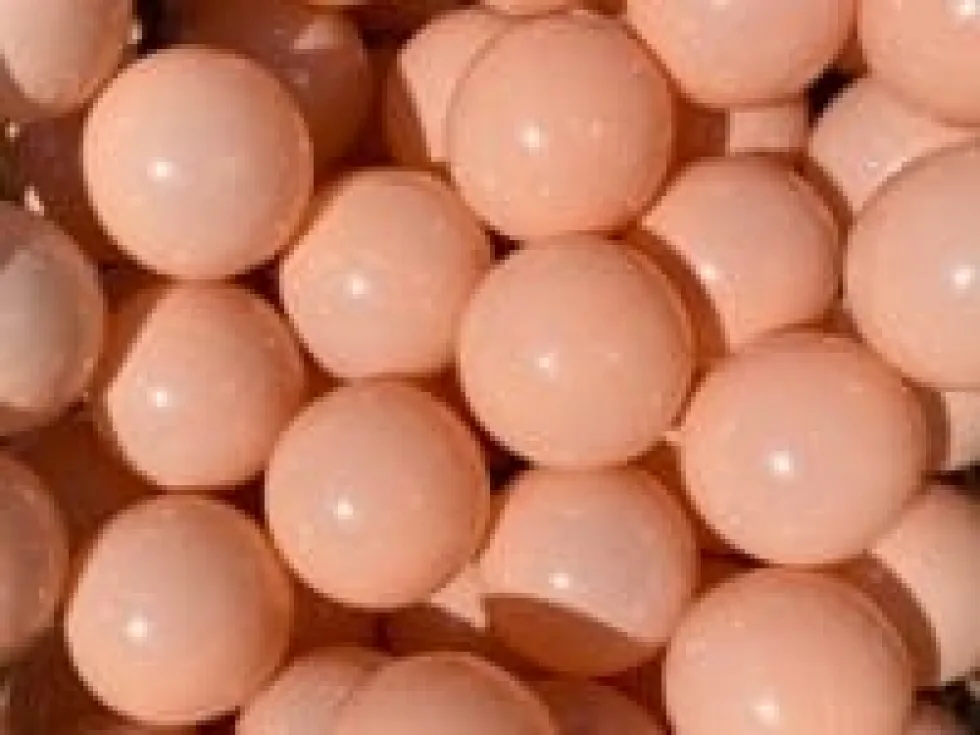 Pallomeripallot Ø7 cm - Persikka, 100 kpl