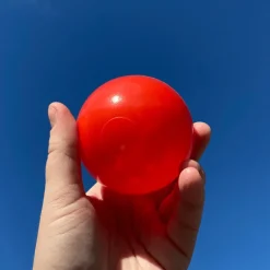 Pallomeripallot Ø7 cm - Punainen, 100 kpl