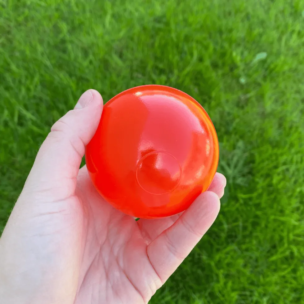 Pallomeripallot Ø7 cm - Punainen, 100 kpl