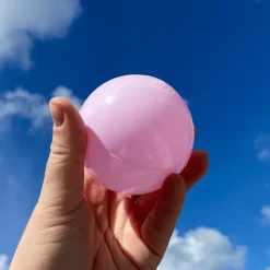 Pallomeripallot Ø7 cm - Vaaleanpunainen, 100 kpl